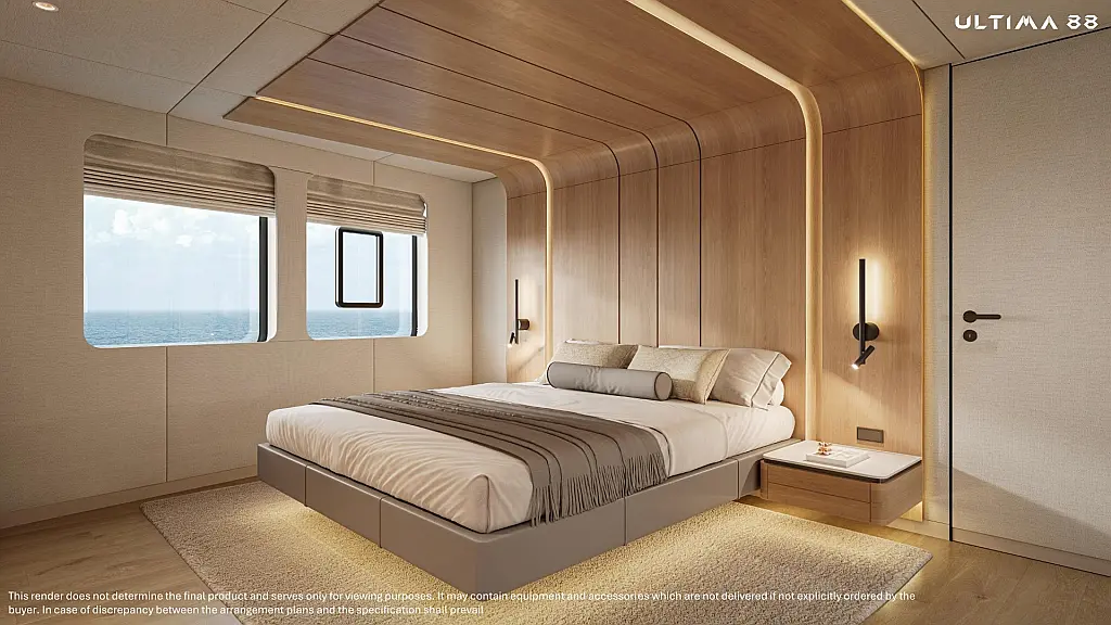 Sunreef 88 Ultima - Master cabin