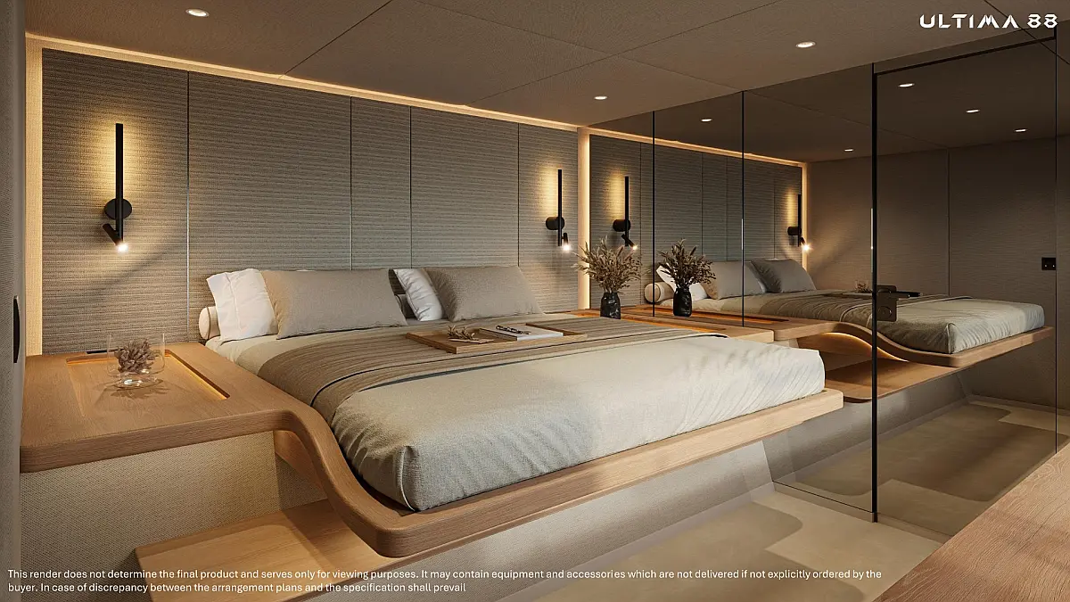 Sunreef 88 Ultima - Guest cabin