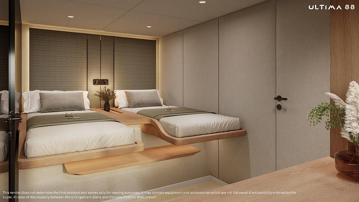 Sunreef 88 Ultima - Twin cabin