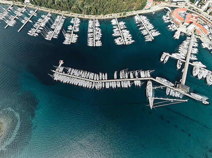 Marina in Croatia